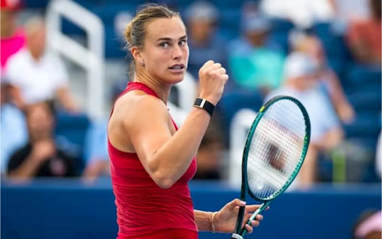 WTA Cincinnati, Sabalenka batte Swiatek: sarà finale contro Pegula