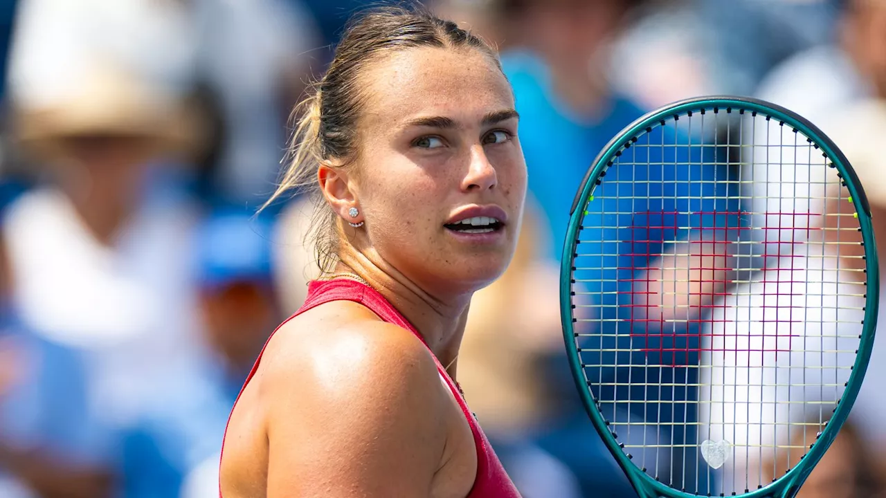 Cincinnati Open: Aryna Sabalenka sets up final with Jessica Pegula after win over world No 1 Iga Swiatek