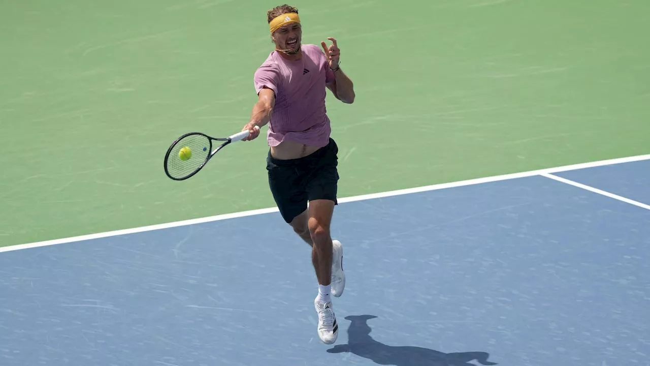 Alexander Zverev erreicht das Halbfinale beim Tennisturnier in Cincinnati