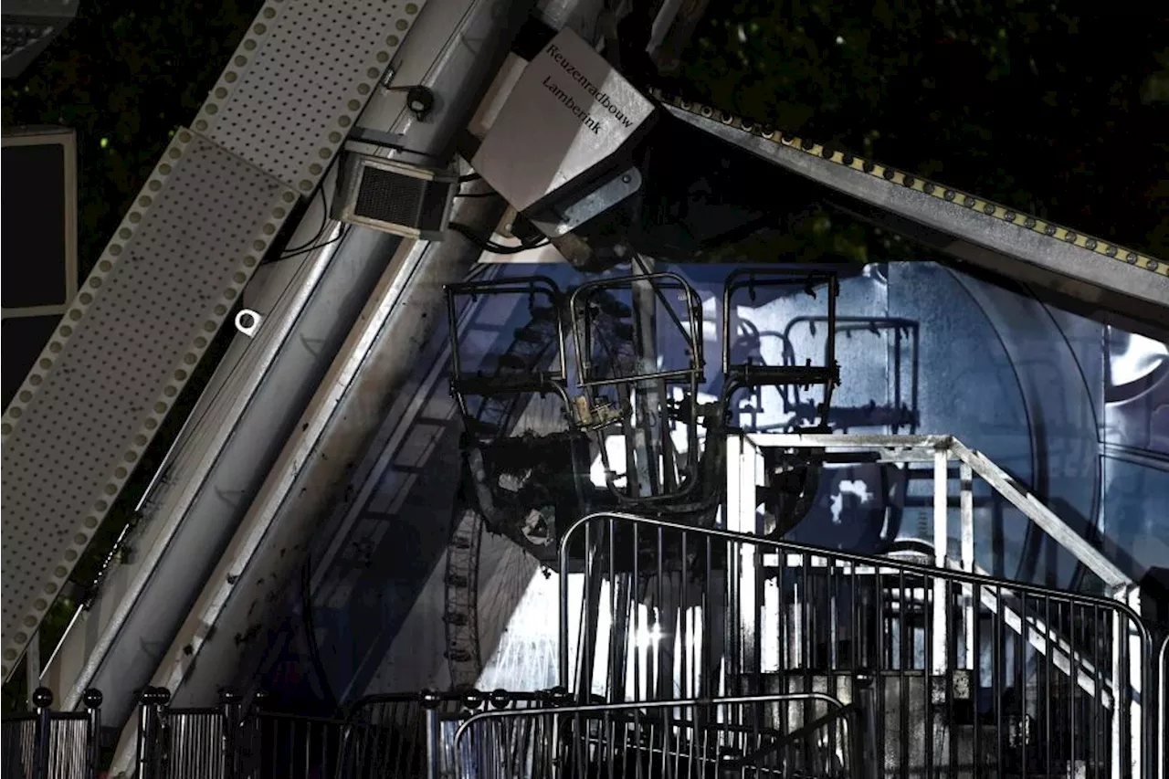 More than 30 injured after ferris wheel catches fire at German music festival