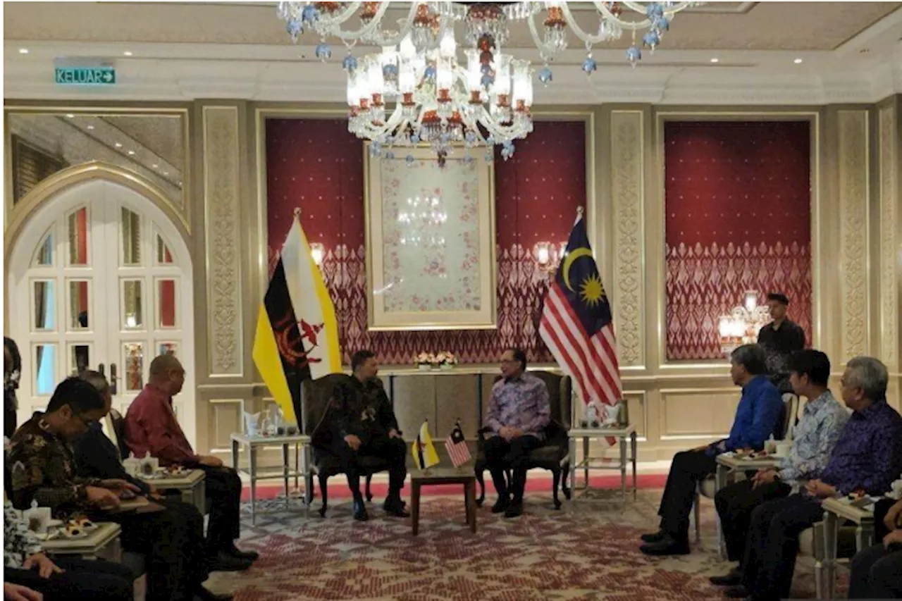 PM Anwar receives courtesy call from Brunei Crown Prince