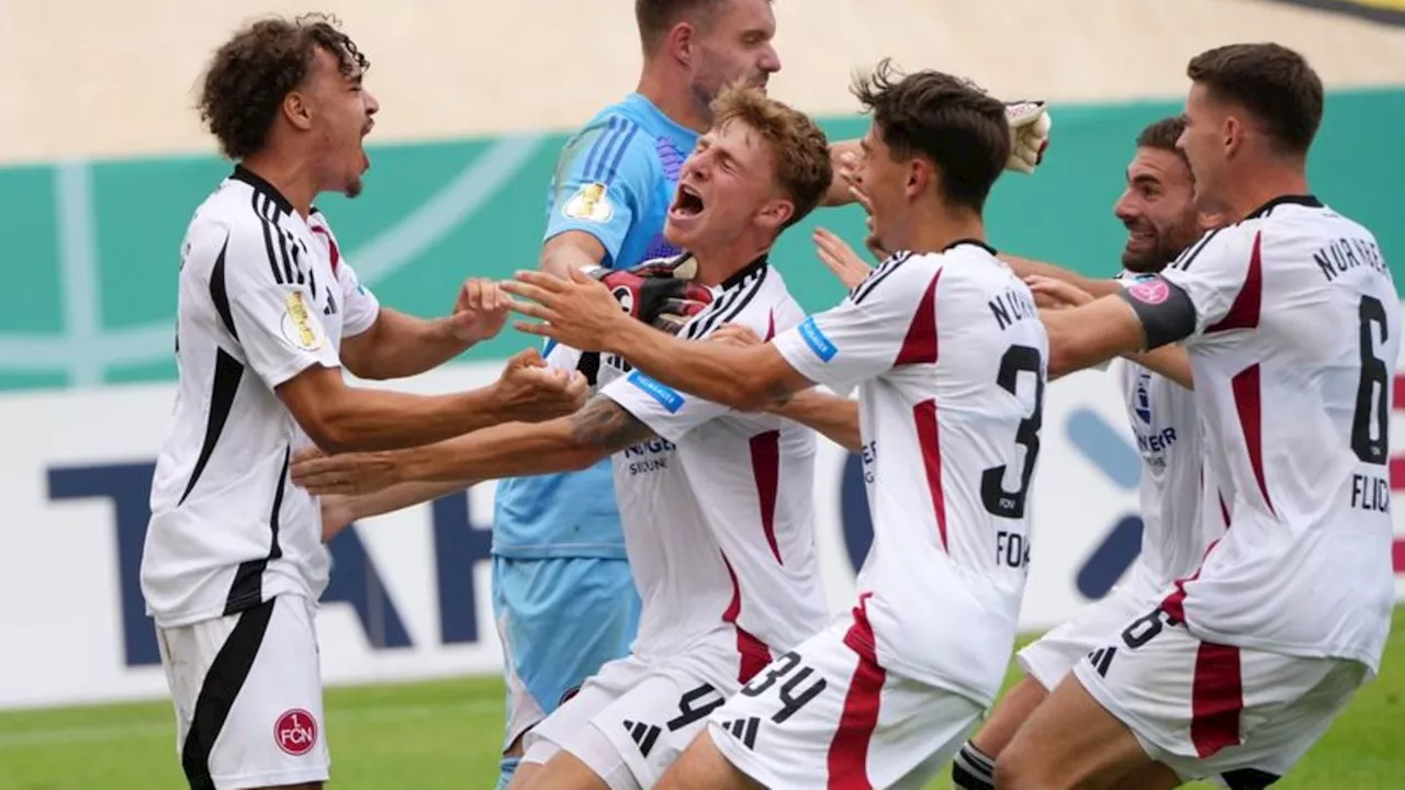 DFB-Pokal: Dank Mathenia: Nürnberg mit Zittersieg in Saarbrücken