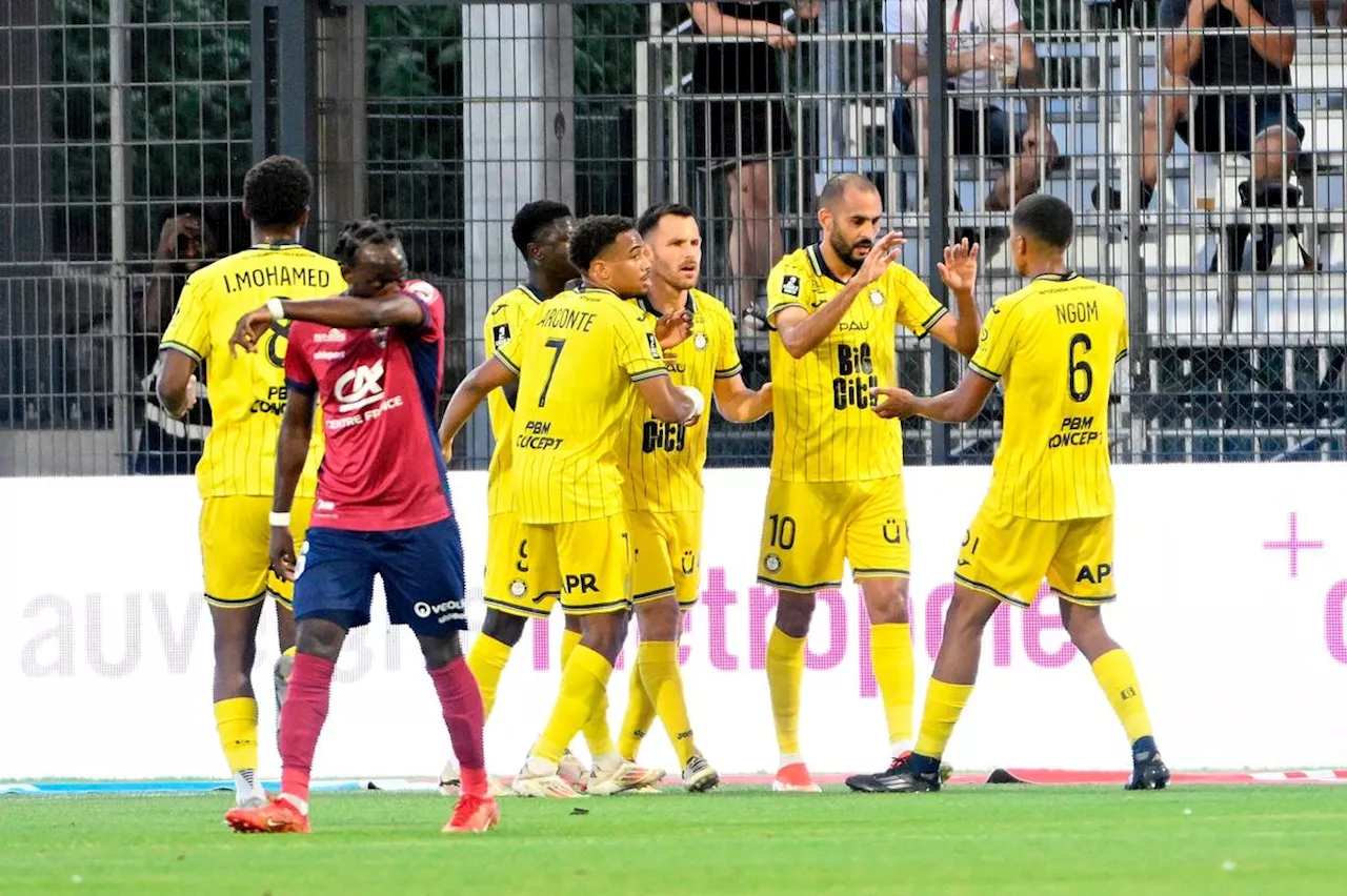 Ligue 2. Un point positif à Clermont, qui ne doit pas masquer le déchet du Pau FC