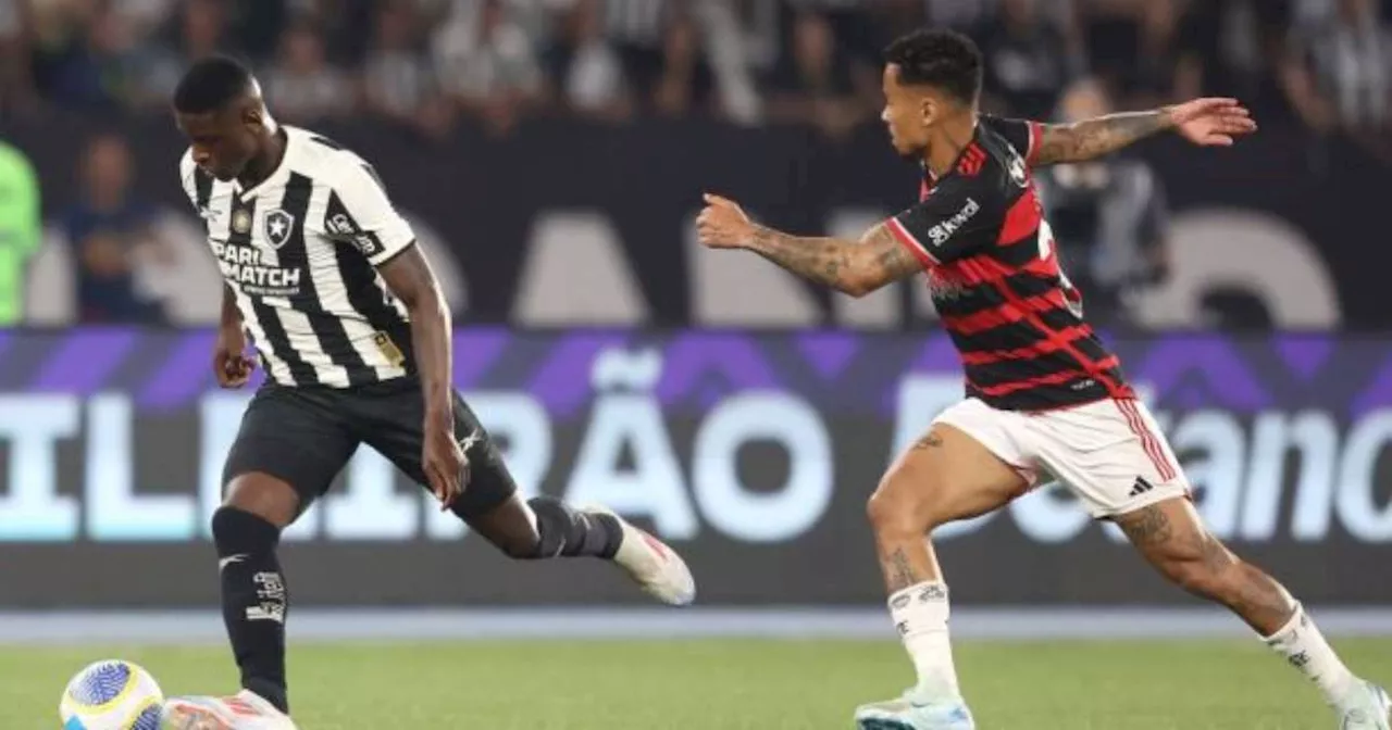 Dominante, Botafogo goleia o Flamengo e reassume liderança do Brasileiro