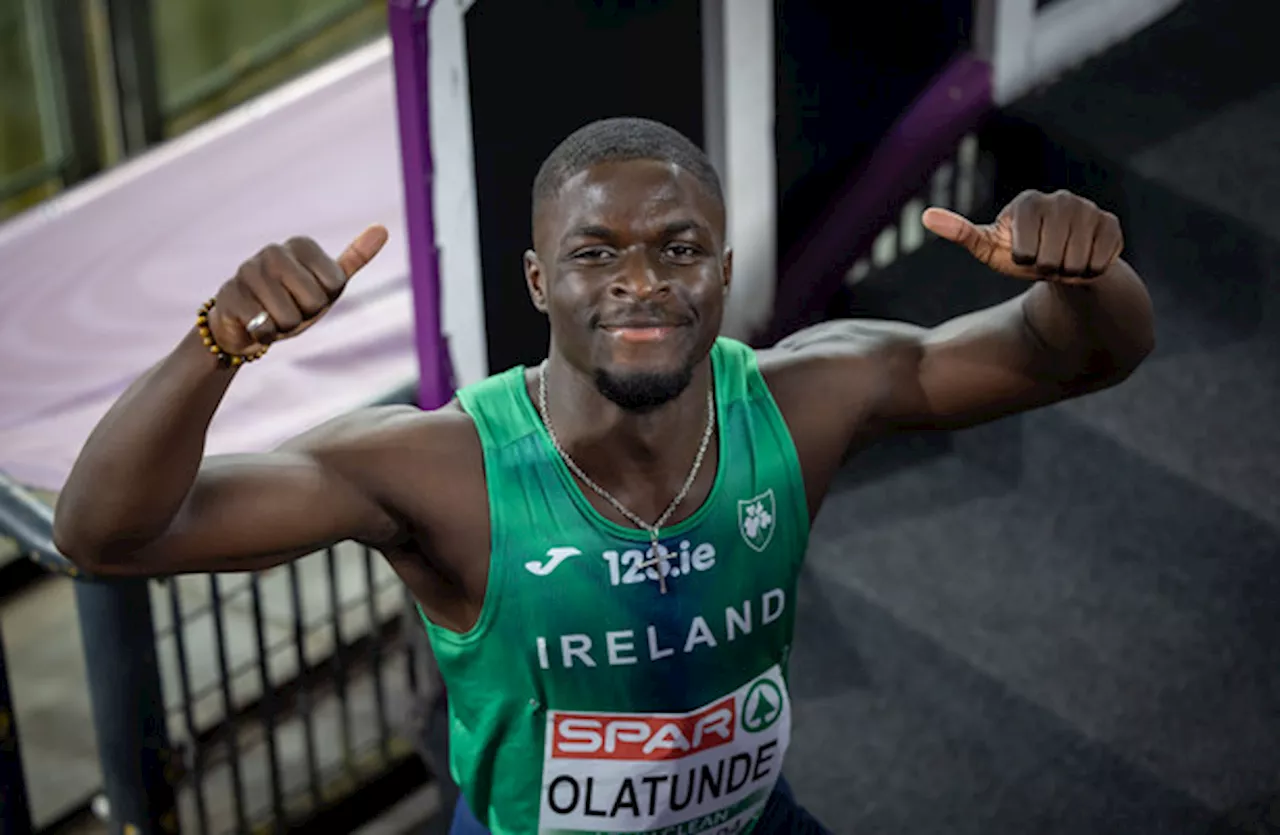 Israel Olatunde smashes his Irish 100m record in London