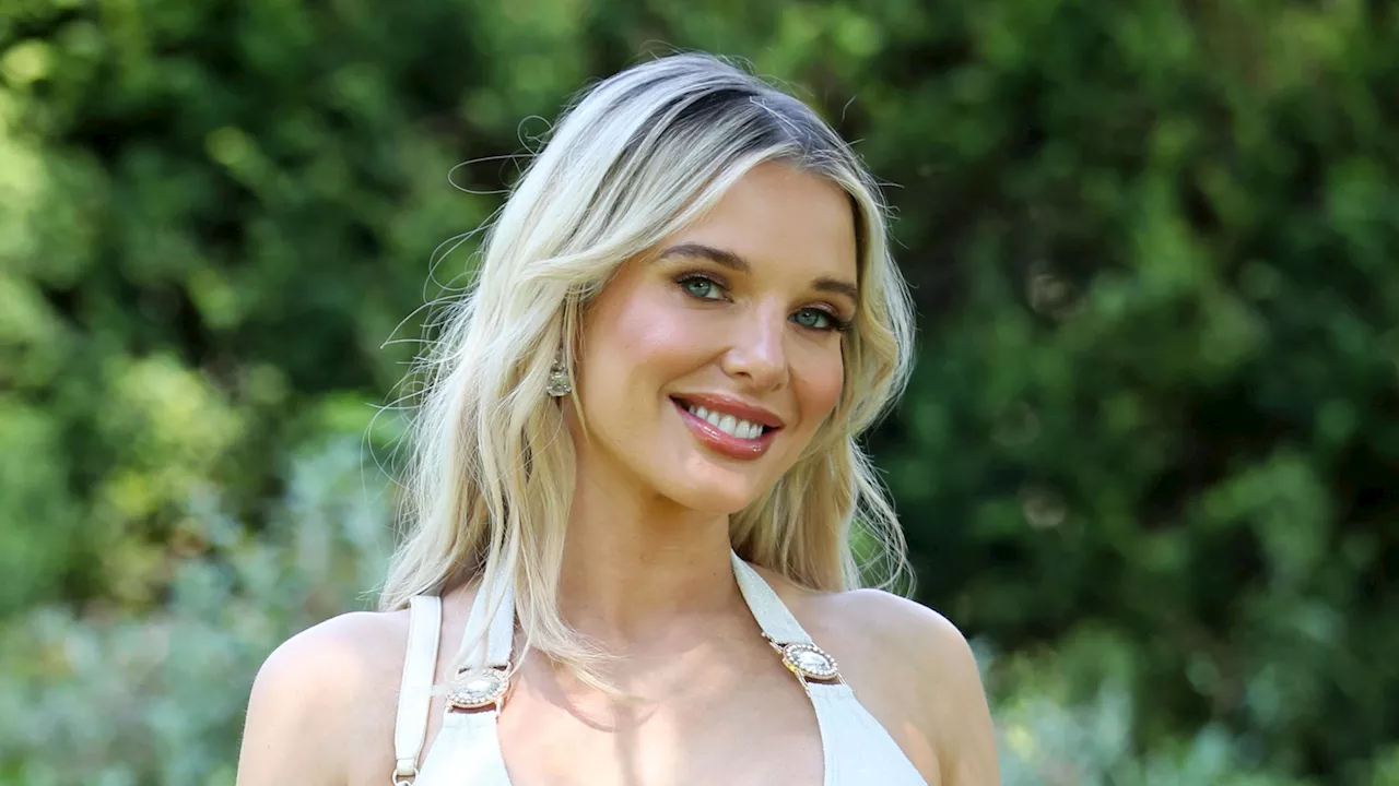 Helen Flanagan stuns in white bikini as she films Celebs Go Dating finale with Lauryn Goodman...