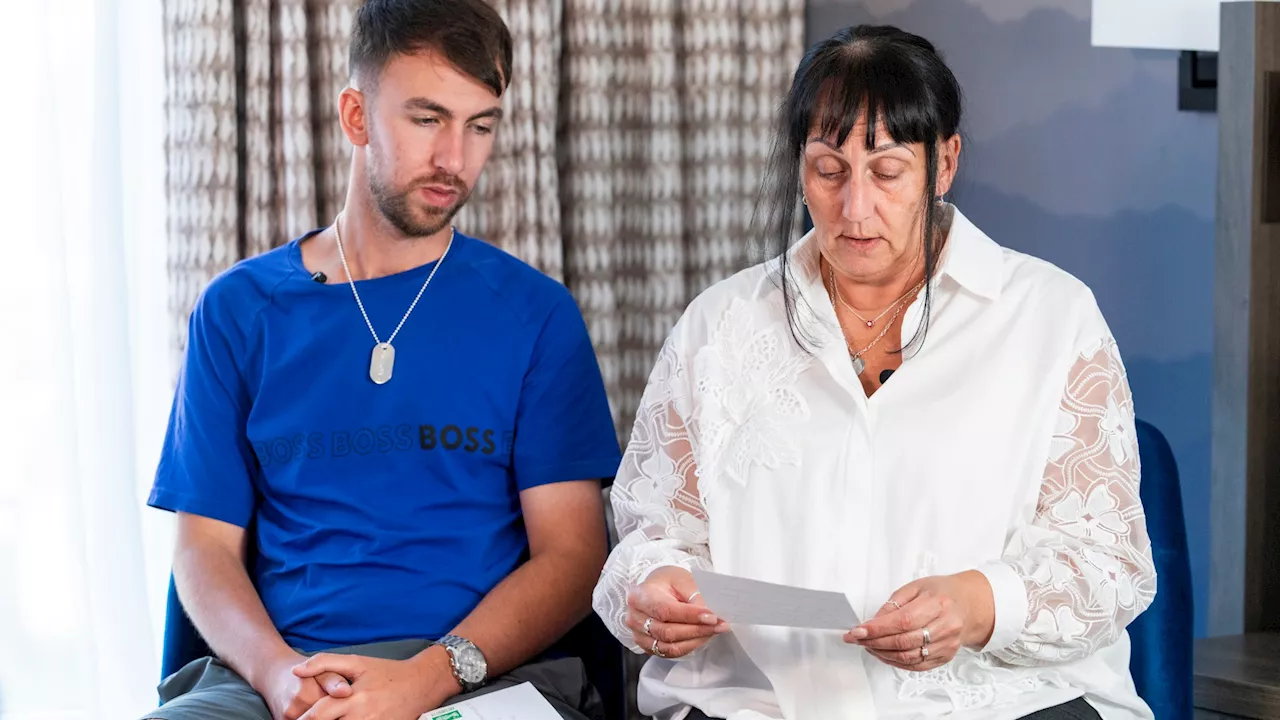 Moment Jay Slater’s mum reads out vile handwritten letter sent by troll DAYS after his funeral...