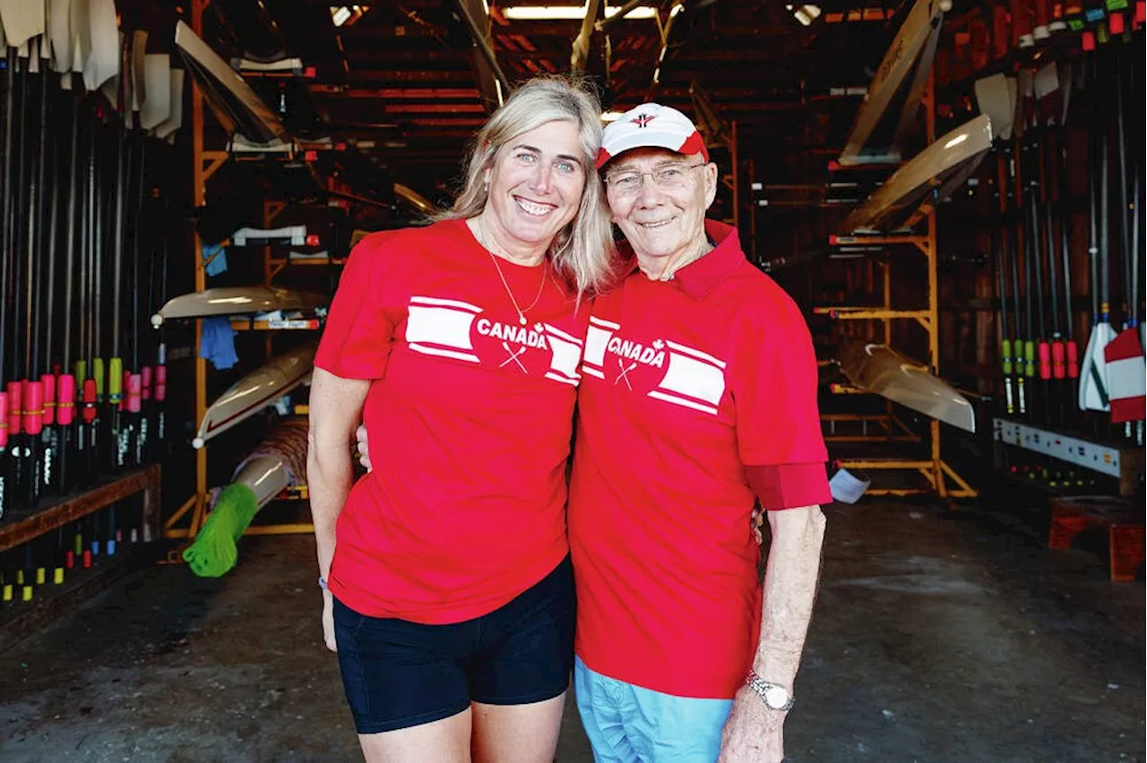 Legendary rowing coach Spracklen honoured by Island rowing community