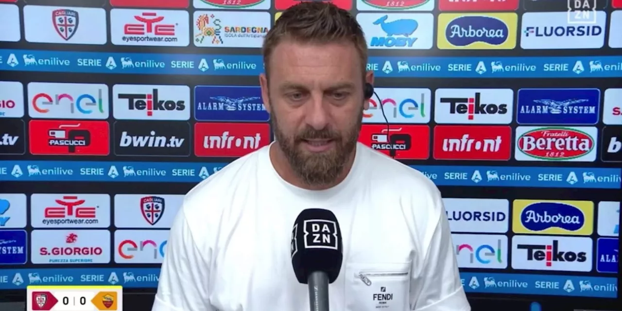 De Rossi: “Mi spaventerebbe una Roma senza Dybala né sostituti'. Su Soulé...