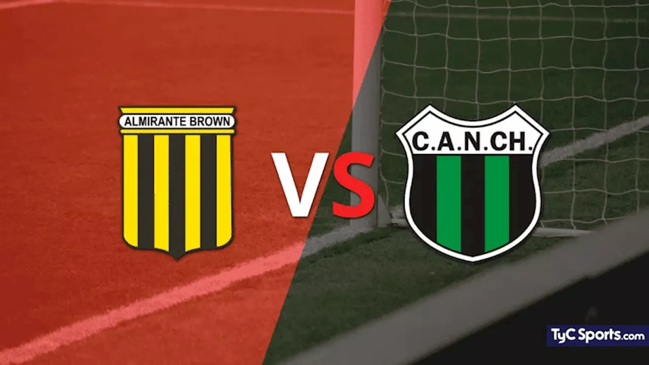 Almirante Brown vs. Nueva Chicago en vivo: cómo verlo, horario y TV