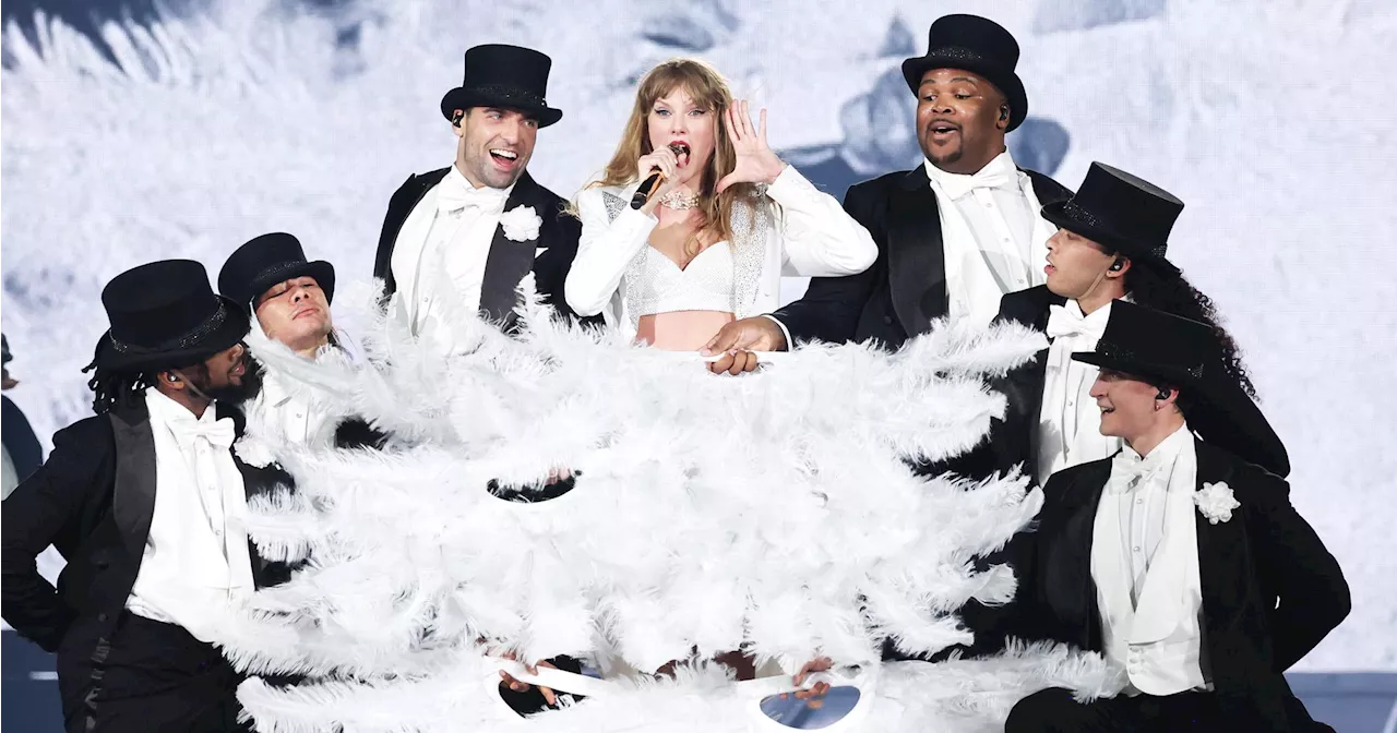 Taylor Swift's 'Eras Tour' Dancer Kam Saunders Falls on Stage