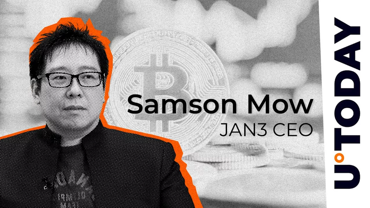 Samson Mow Debunks Bitcoin FUD: 'Not Likely Bitcoin Can Go That Low'