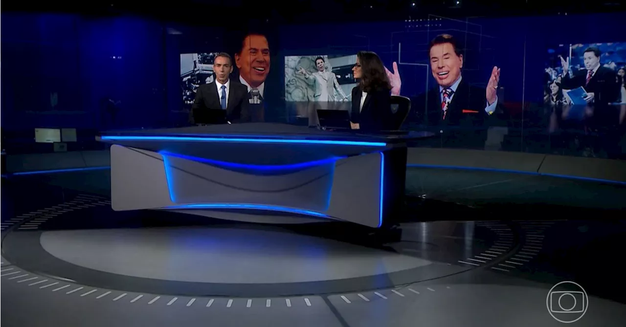 Jornal Nacional tem edição especial quase toda dedicada a Silvio Santos