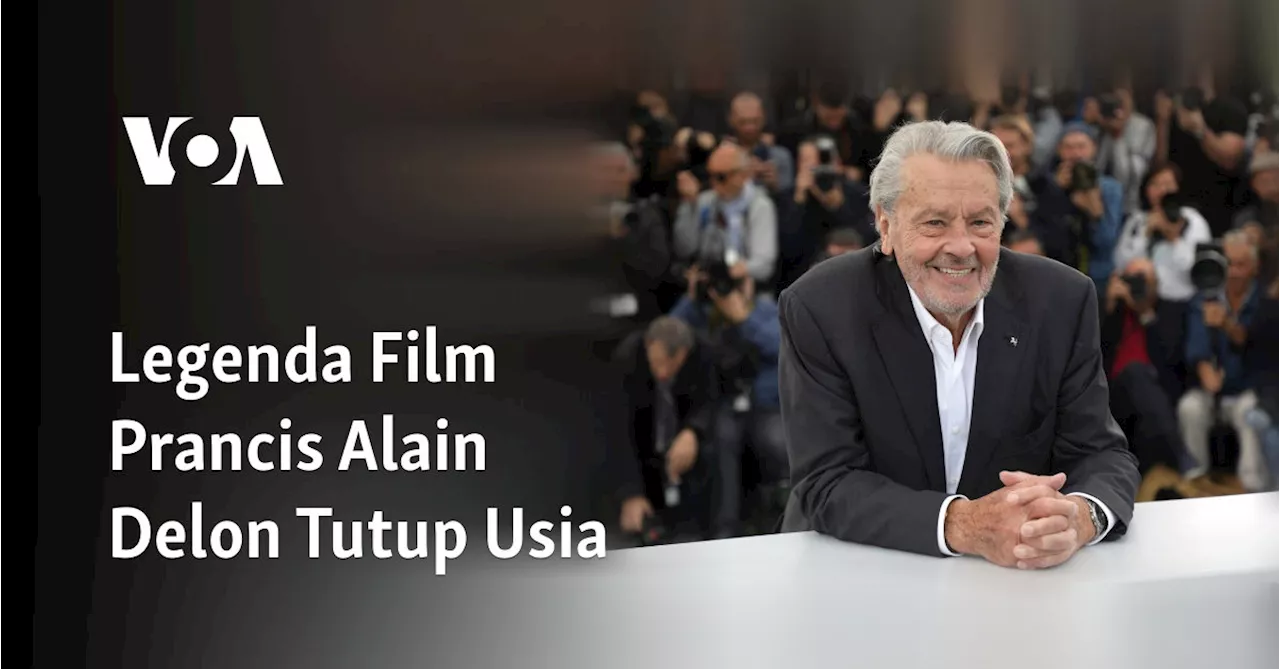 Legenda Film Prancis Alain Delon Tutup Usia