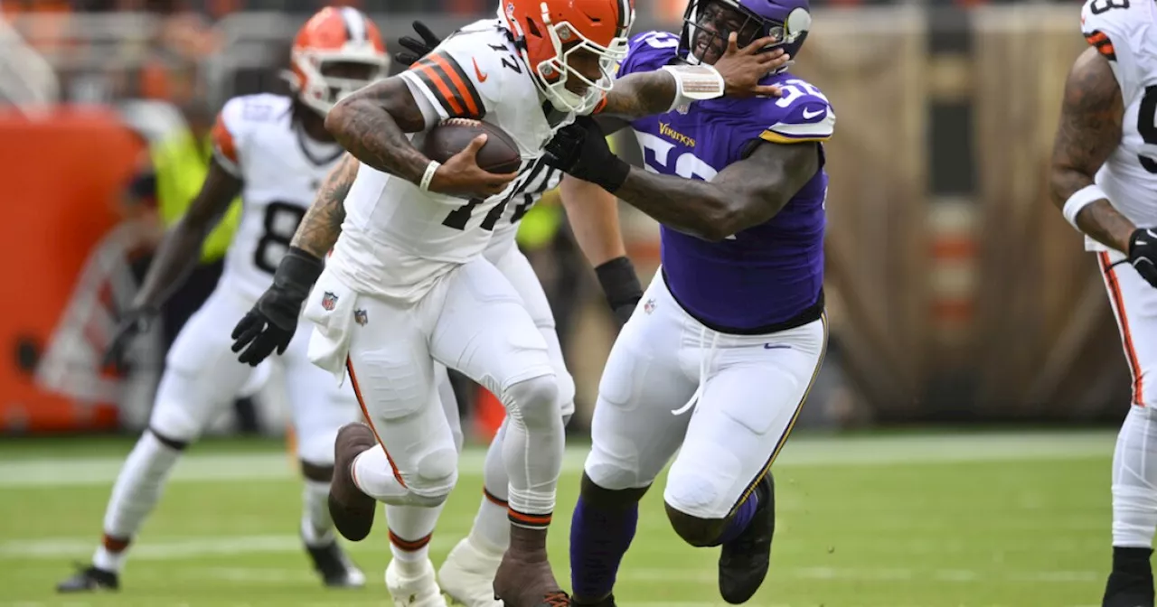 PHOTOS: Browns lose to Vikings 27-12