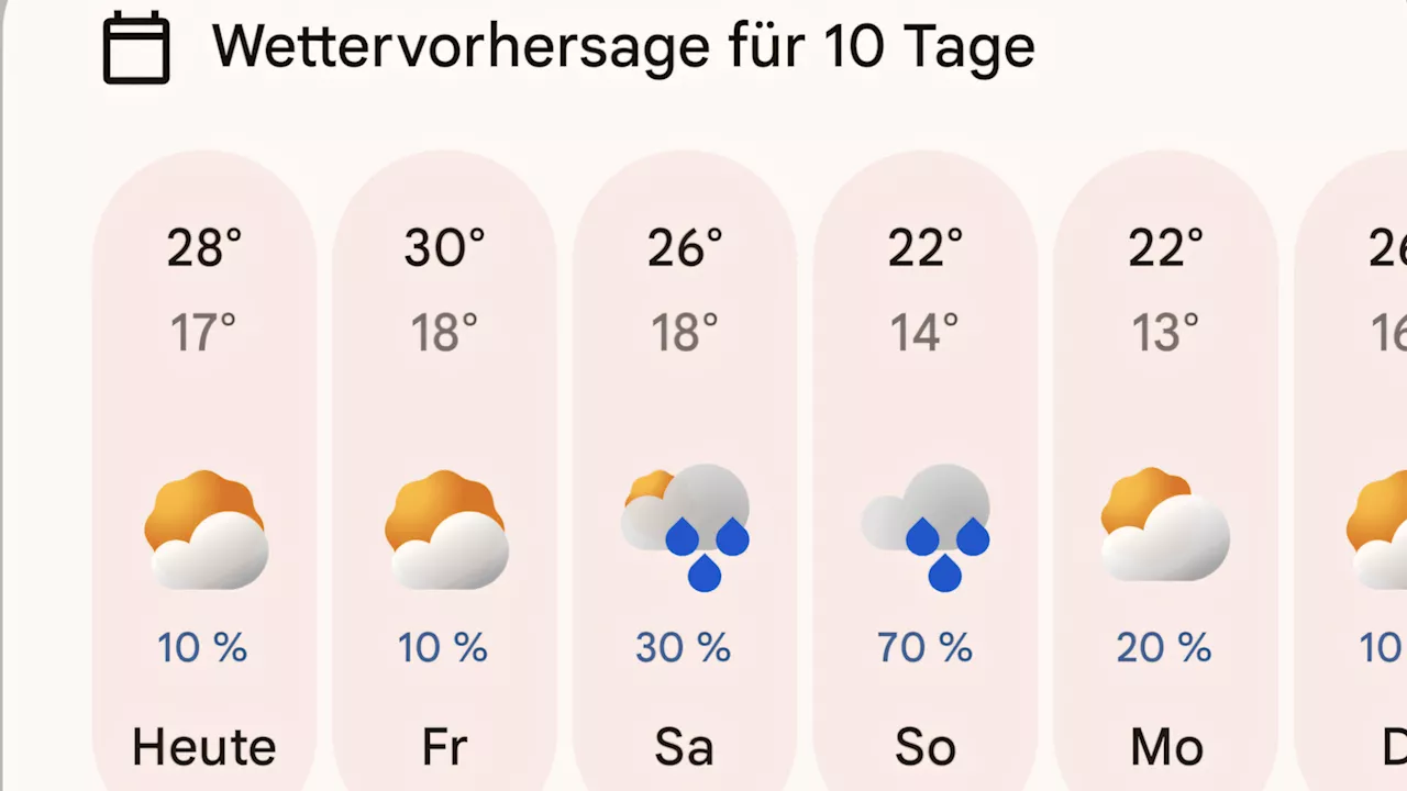 Google Wetter APK-Download - Wetter-App für Android