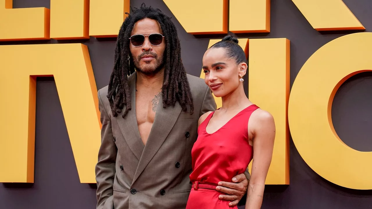 Lenny Kravitz hits red carpet with daughter Zoë Kravitz for 'Blink Twice' premiere