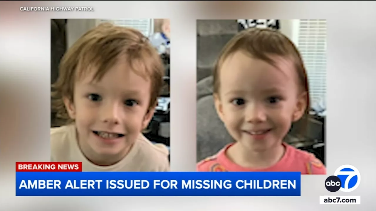 Amber Alert issued for missing children - ages 2 and 4 - last seen in South LA