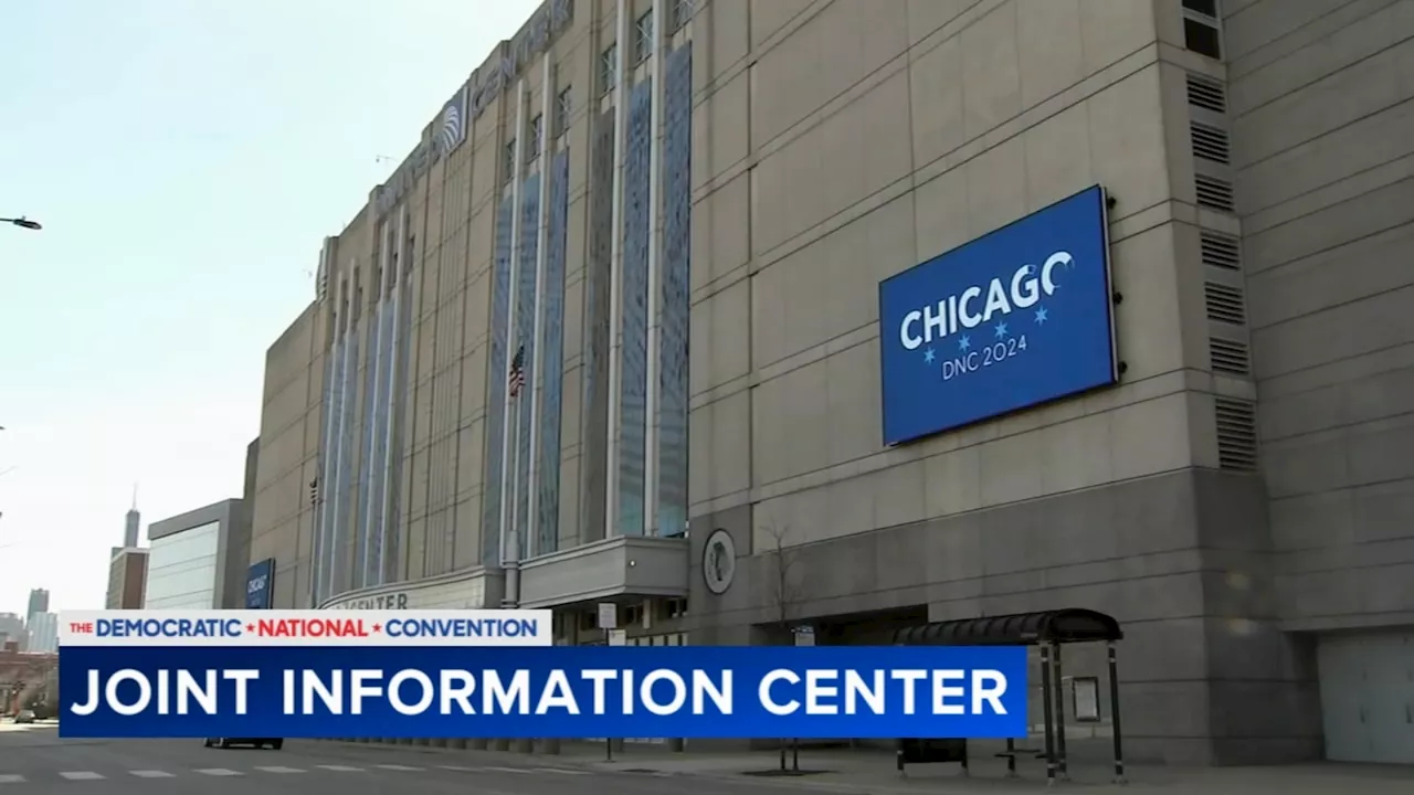 ABC7 gets inside look at Joint Information Center for around-the-clock communication during DNC