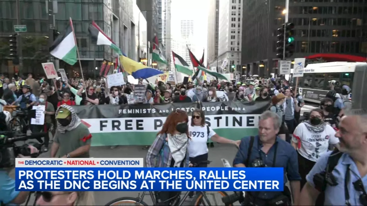 Protest march planned in Union Park on 1st day of DNC in Chicago