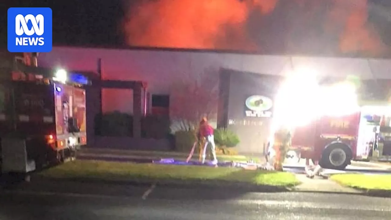 Morwell Bowling Club destroyed by fire overnight, multi-million-dollar extension largely intact