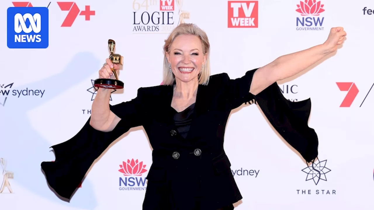 Rebecca Gibney becomes the fourth woman in 40 years to be inducted into the Logies Hall of Fame