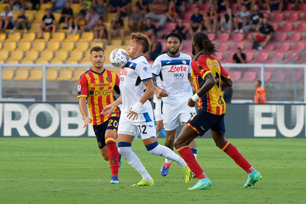 Lecce-Atalanta 0-4, doppiette di Brescianini e Retegui