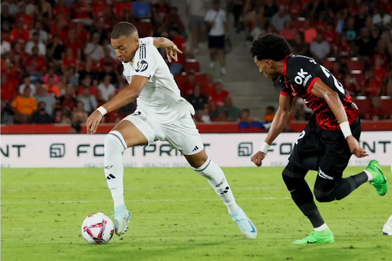 Kylian Mbappe durante Maiorca - Real Madrid