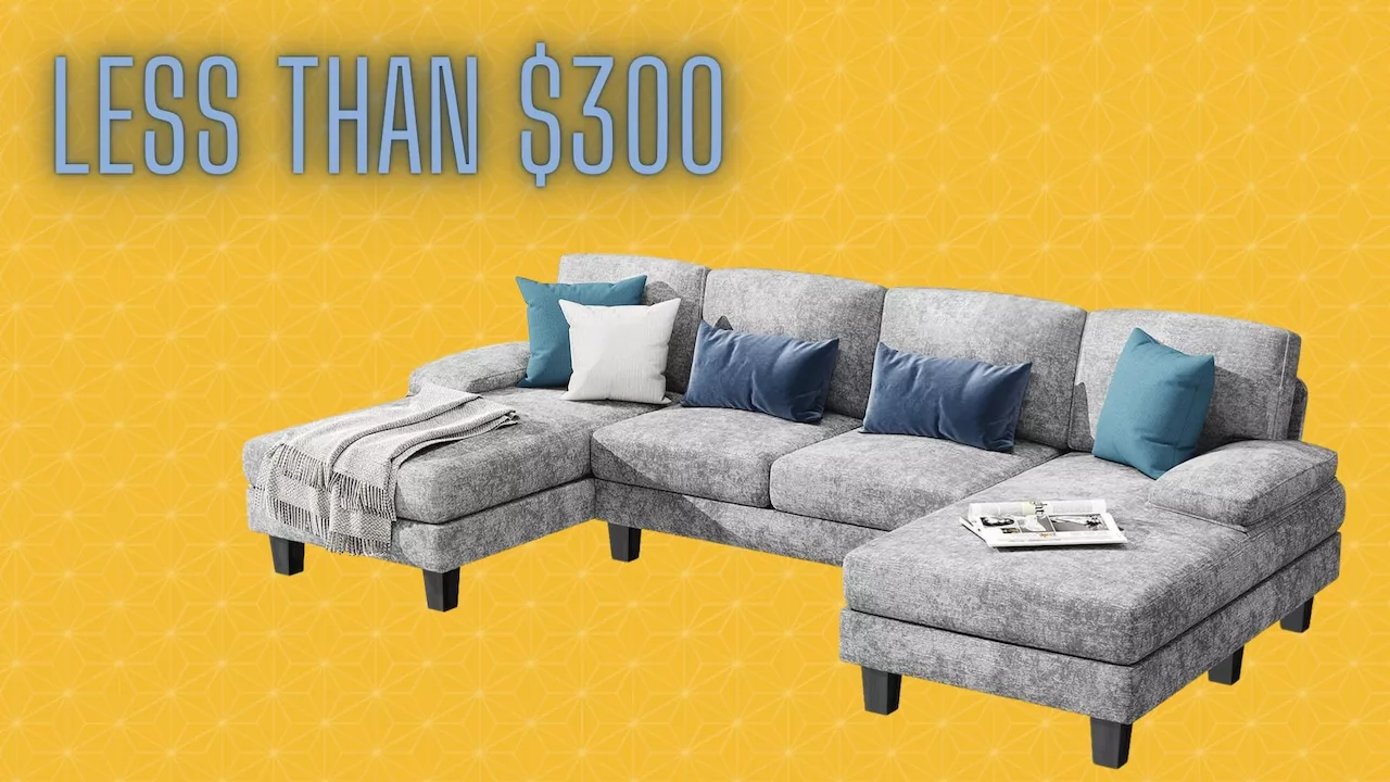 Limited time sale: Walmart cuts price on comfy section sofa to less than $300