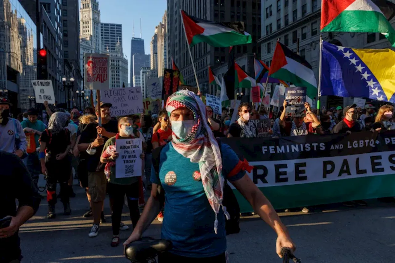 Protesters Rally as Democratic National Convention Begins