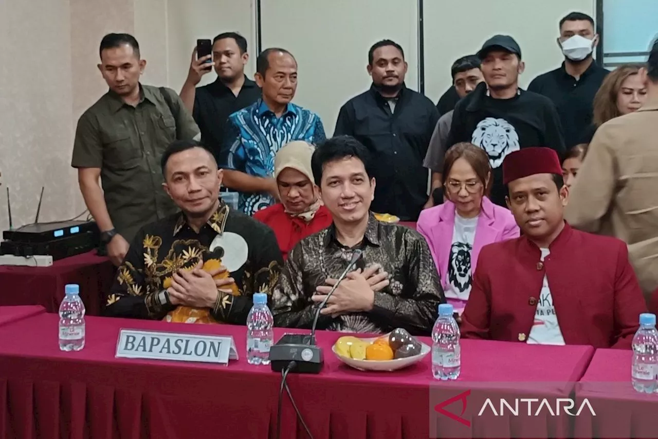 Dharma-Kun hadiri pleno penetapan pasangan calon perseorangan