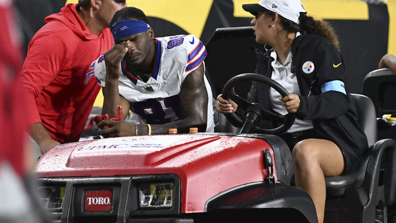 Injuries continue mounting for the Bills with Samuel, Valdes-Scantling, Hamlin, Trubisky hurt