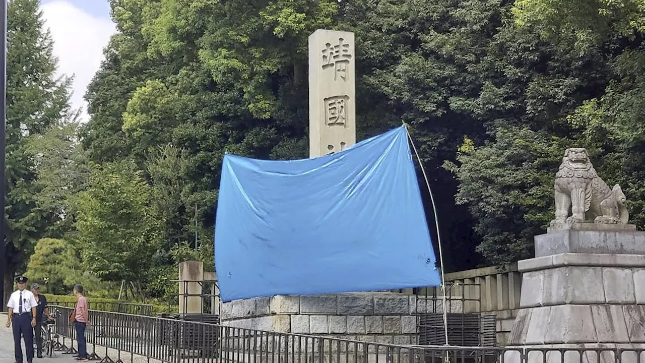 Japanese shrine that honors war dead, including convicted war criminals, is vandalized again