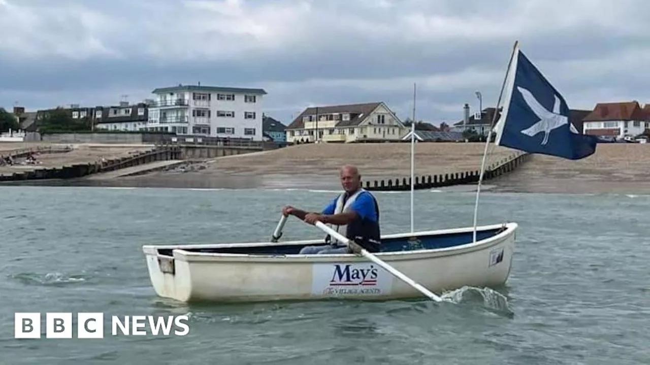 Sussex fisherman, 77, rows to Isle of Wight and back