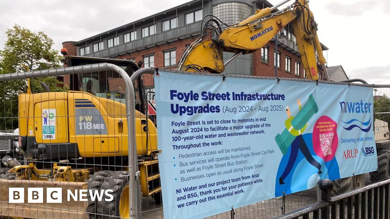 Derry traders worried over Foyle Street's long-term closure