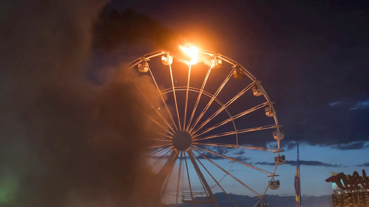 Feuer beim Highfield-Festival: Darum brannte das Riesenrad