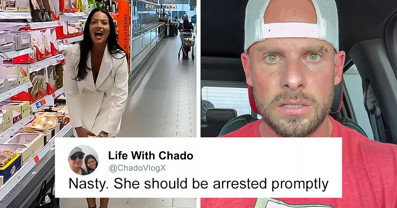 Joey Swoll Gets Woman Thrown Out Of Country For “Disgusting” Act In The Grocery Store