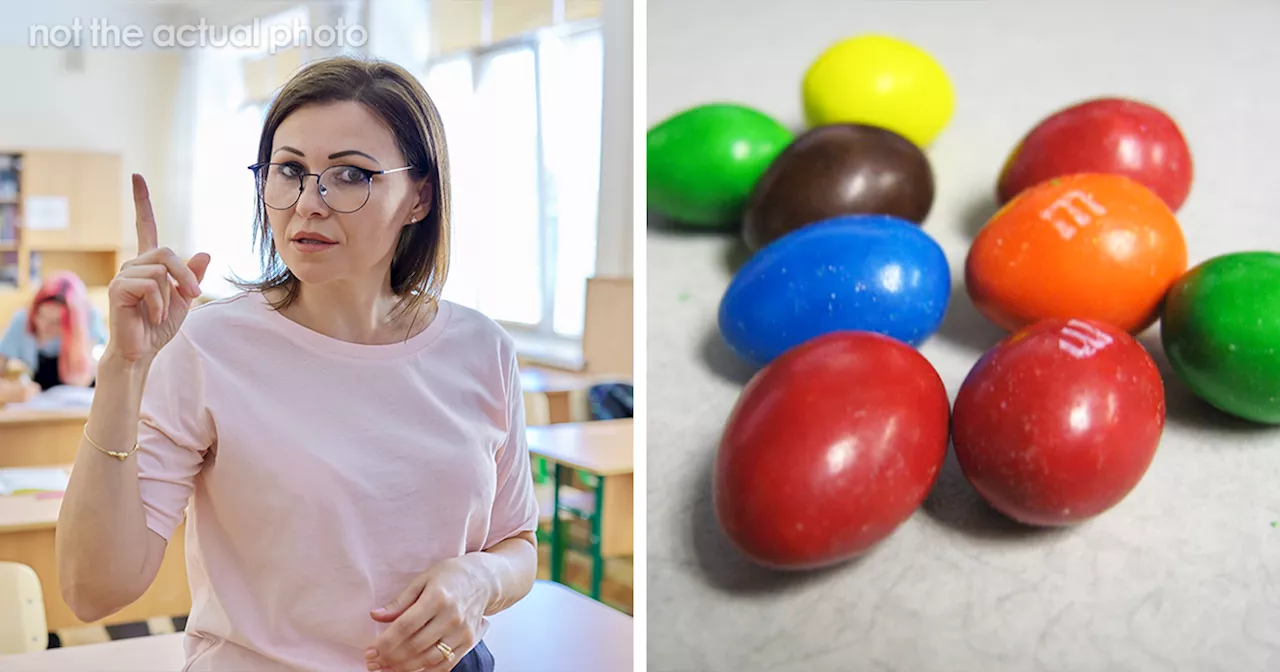 Teacher Doesn't Believe Kid Can't Eat M&M's, Gets An Earful From The Mom