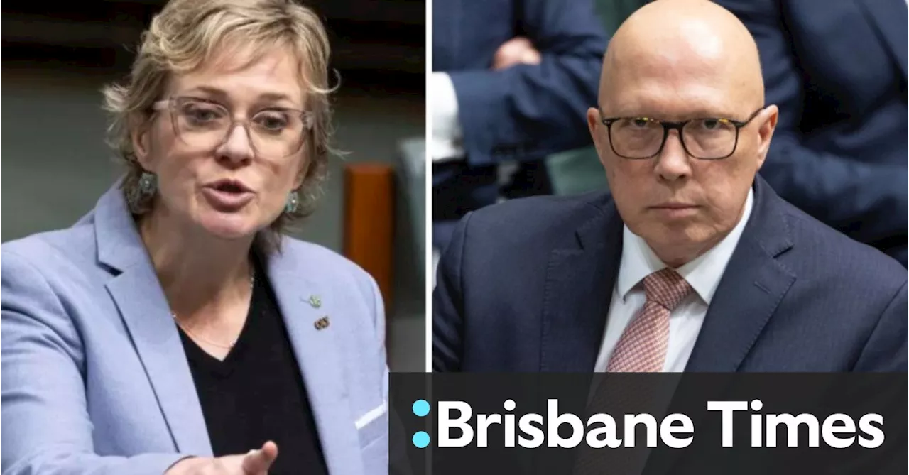 Steggall brands Dutton a ‘bully’ over Gaza racism row