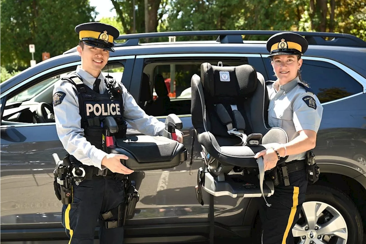 Free car and booster seat safety clinic being hosted by Burnaby RCMP