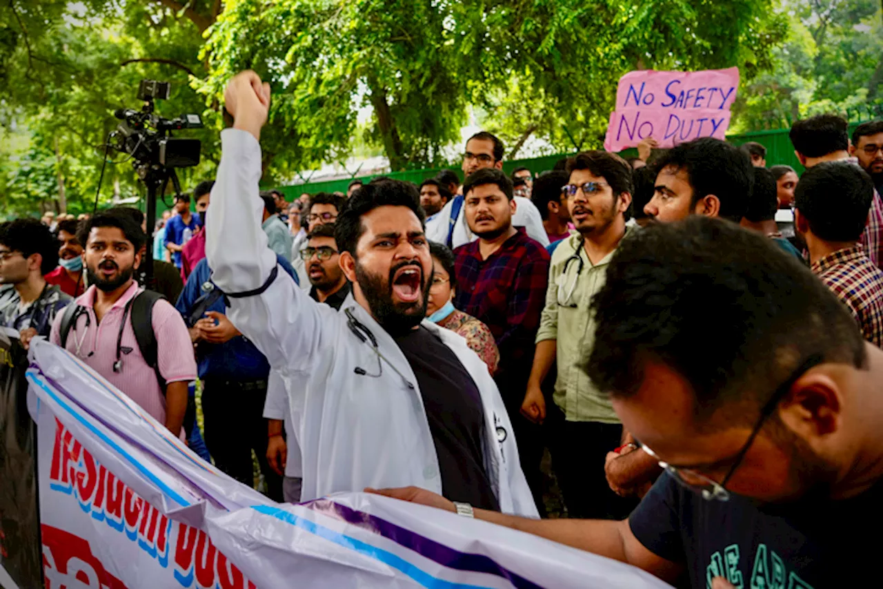 Indian doctors demand tougher laws after colleague was raped and killed at hospital