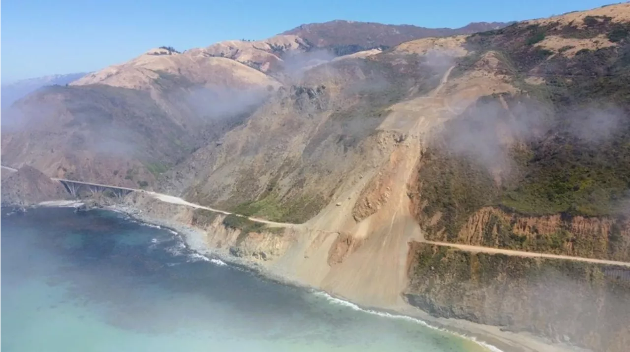 Caltrans halts Highway 1 repair work in Monterey County