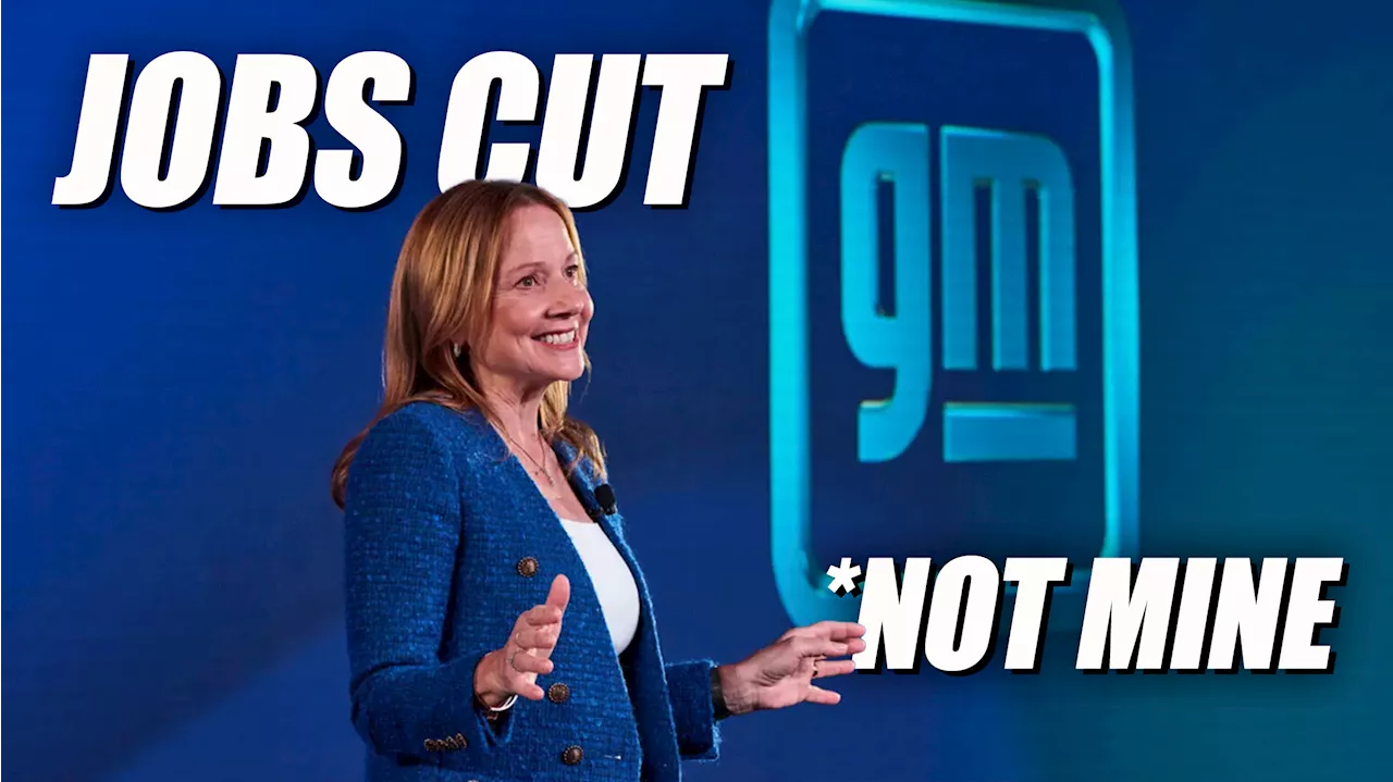 GM Just Cut 1,000 Employees From Its Software And Services Division