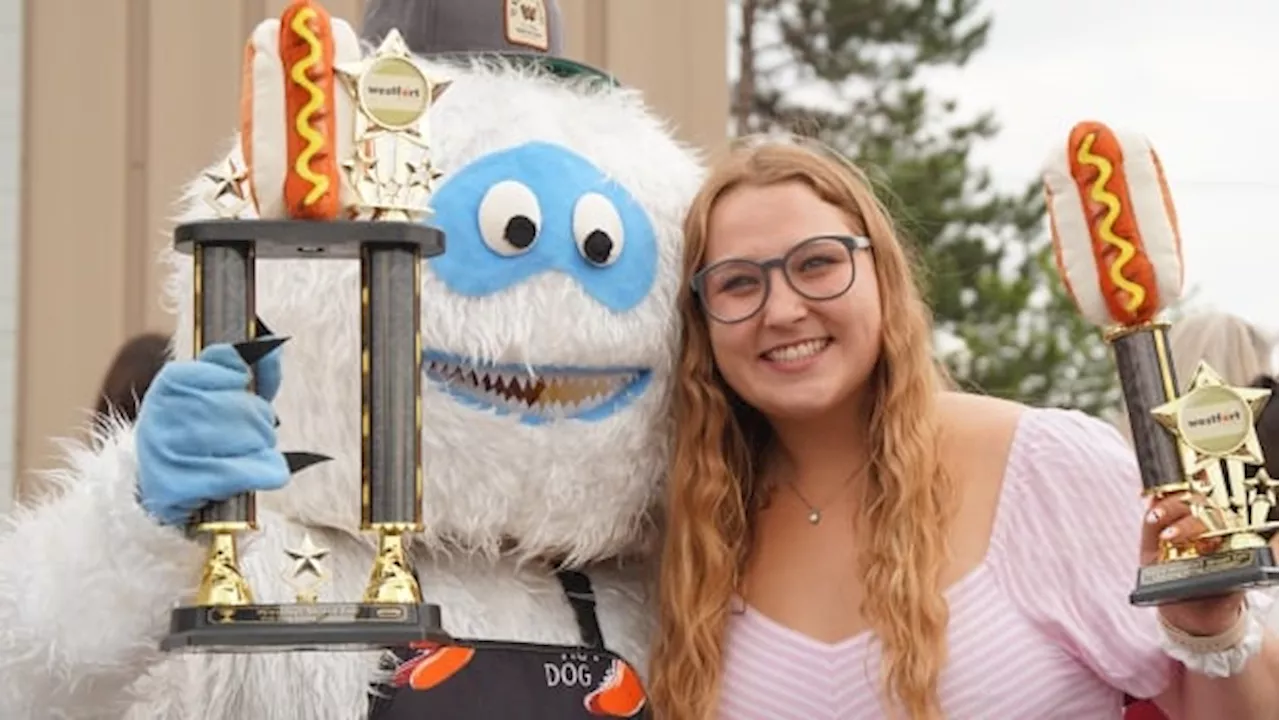 Thunder Bay spaghetti and watermelon eating champion takes home another win at hot dog contest