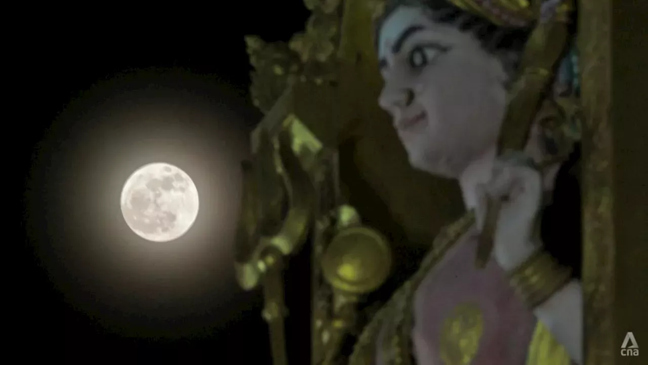 First supermoon of the year rises over Singapore Moon Head Topics