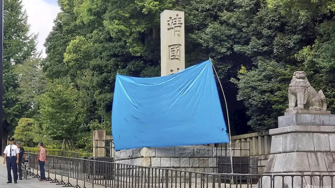 Japanese shrine that honours war dead, including convicted war criminals, is vandalised again