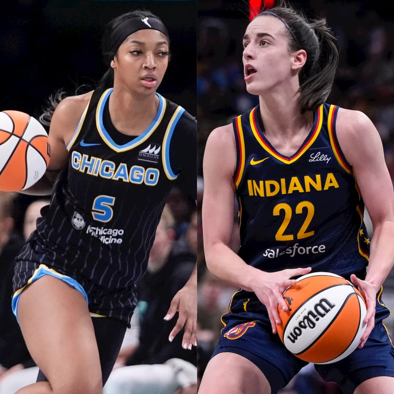 WNBA stars Caitlin Clark, Angel Reese break league records on same day