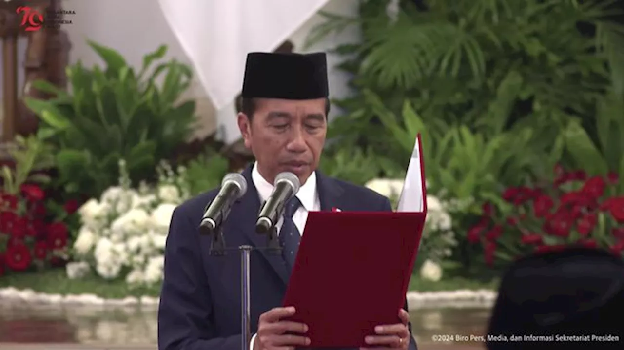 Reshuffle Kabinet, Jokowi Lantik Bahlil Hingga Rosan Jadi Menteri Baru