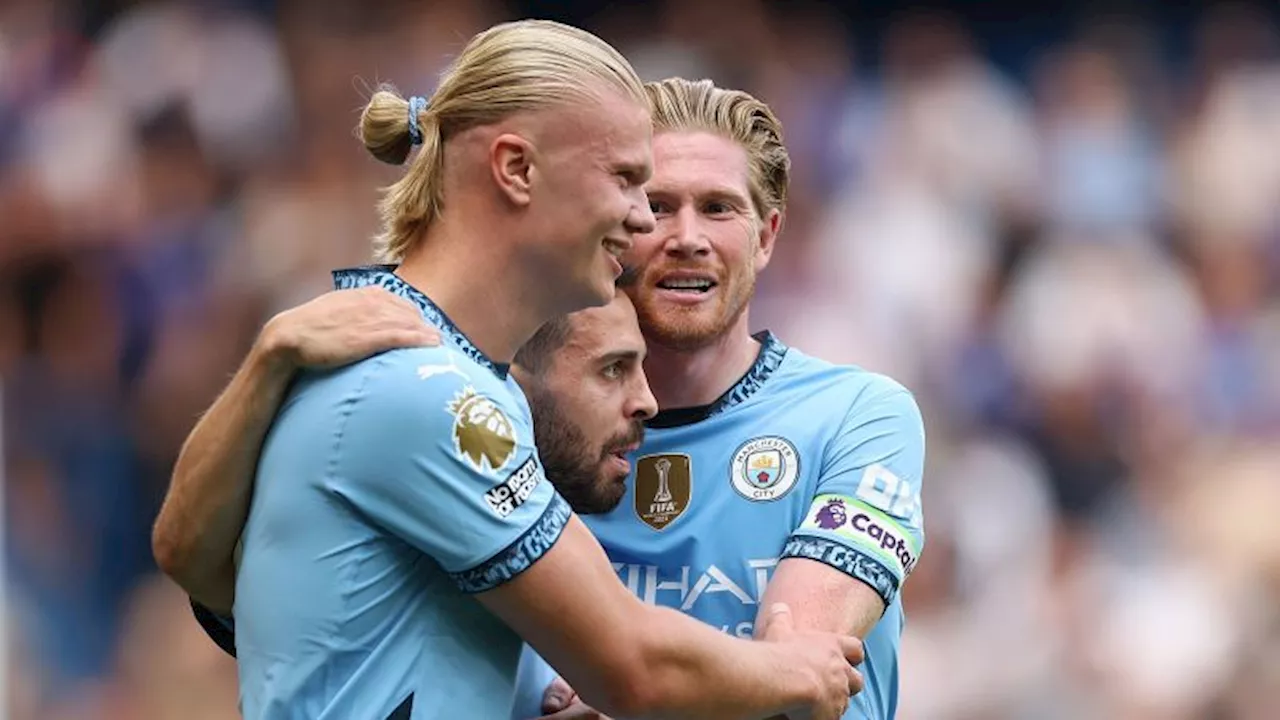 Erling Haaland scores as Manchester City begins Premier League title defense with a win