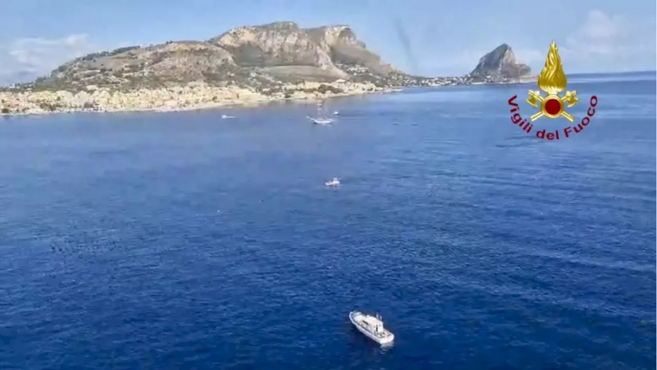 1 dead, 6 missing after luxury superyacht sailboat sinks in storm off Sicily